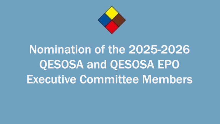 Nomination of the 2025-2026 QESOSA and QESOSA EPO Executive Committee Members